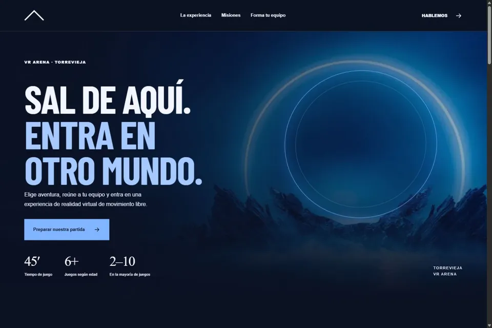 ANOTHER WORLD: VR Arena · Torrevieja