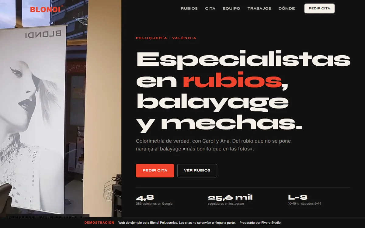 Blondi Peluquerías: Peluquería · València