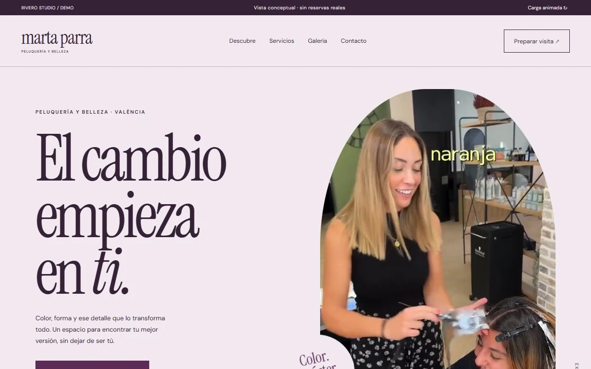 Marta Parra Peluquería y Belleza: PELUQUERÍA Y BELLEZA · VALÈNCIA