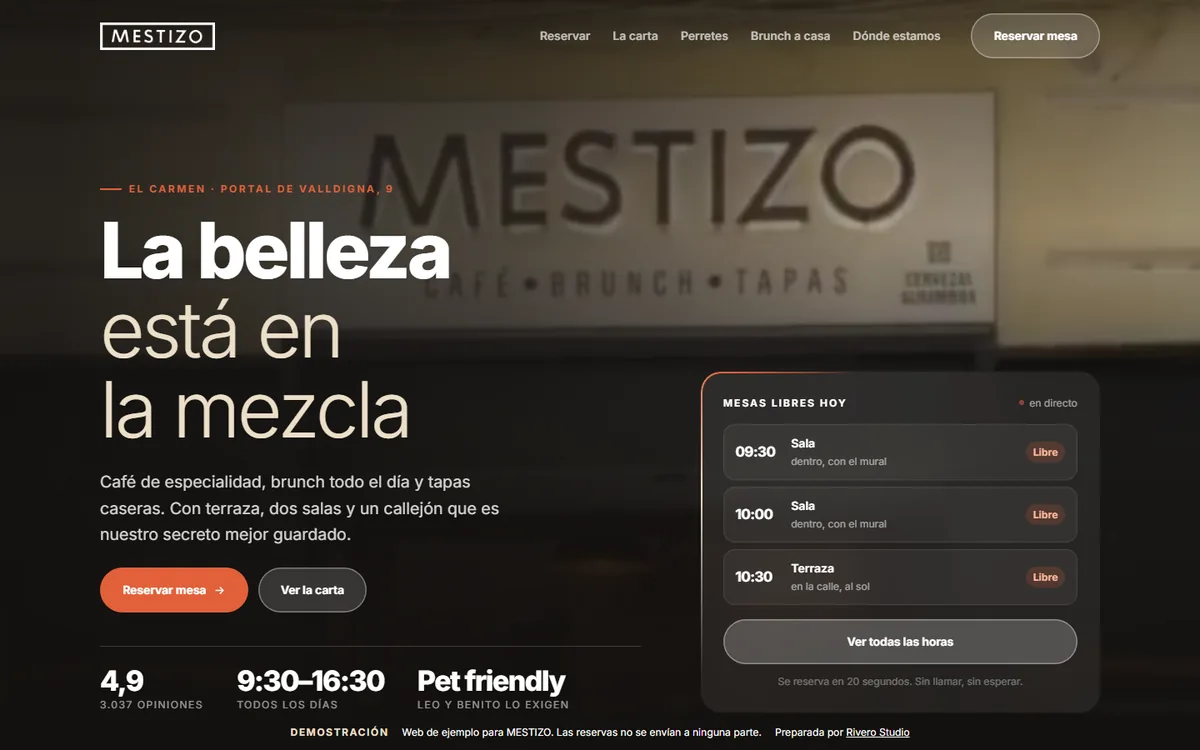 MESTIZO: Café de especialidad y brunch · València