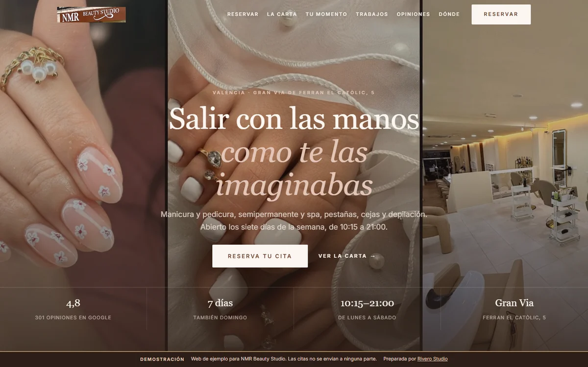 NMR Beauty Studio: Estética y uñas · Extramurs, València