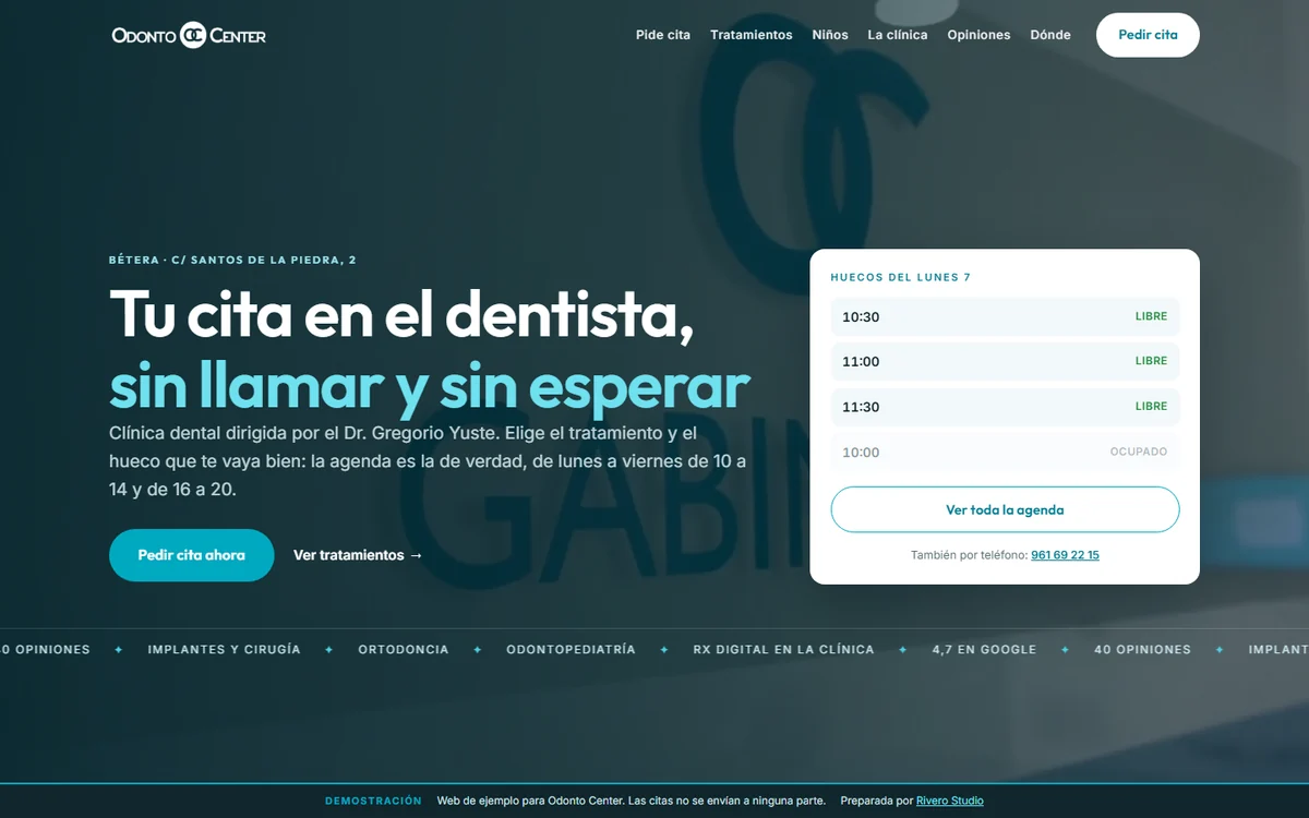Odonto Center Bétera: Clínica dental · Bétera
